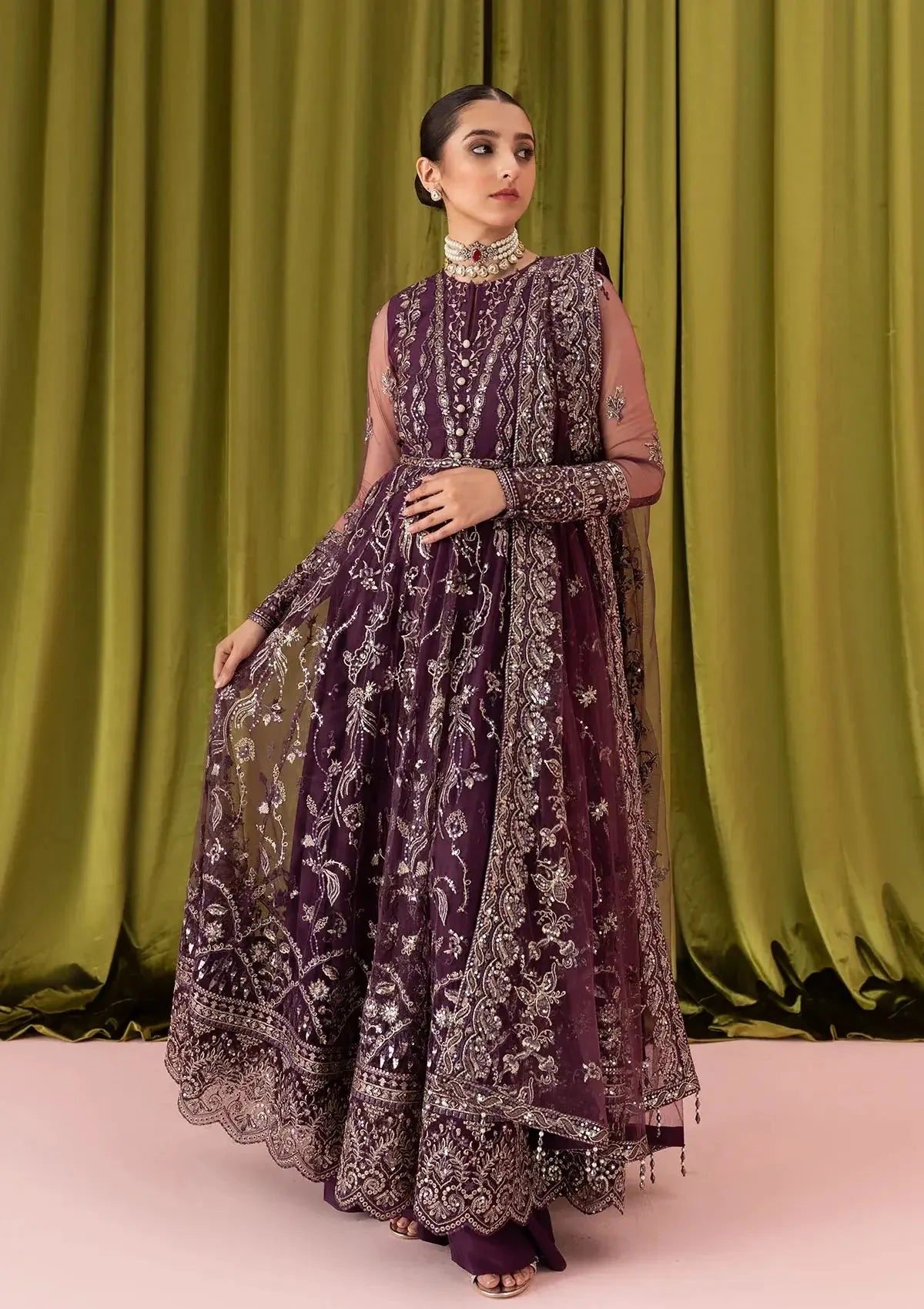 Aik Atelier | Formals Collection | LOOK 01 by Aik Atelier - Designer Dress - Type: Ladies Clothes - Available at Libayah - 100% Original