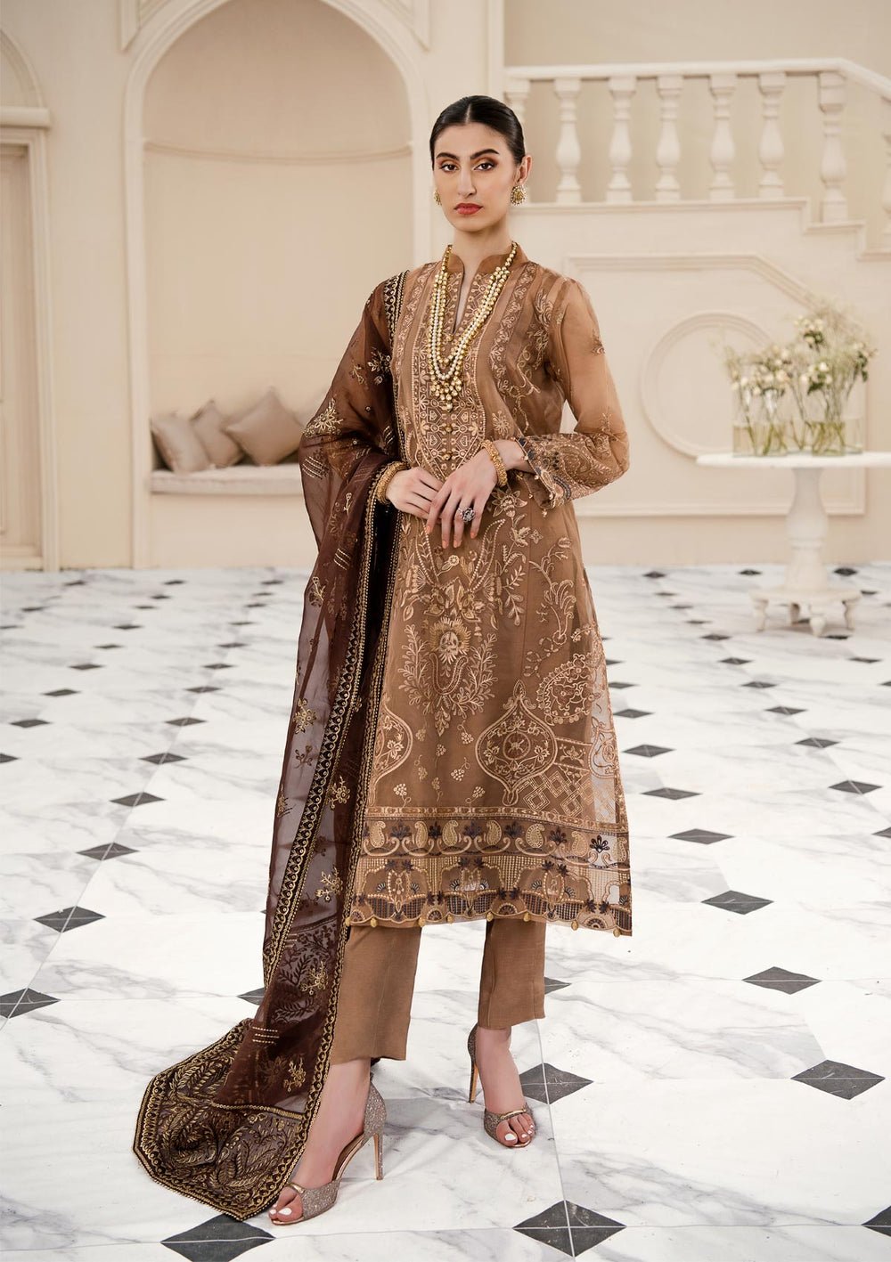 Aik Atelier | Formals Collection | LUMIERE - LOOK 04 by Aik Atelier - Designer Dress - Type: Ladies Clothes - Available at Libayah - 100% Original