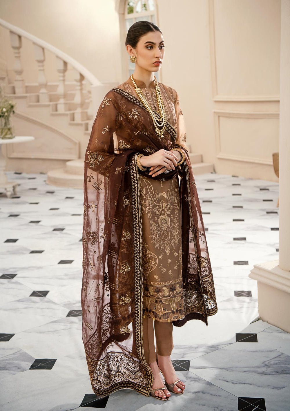 Aik Atelier | Formals Collection | LUMIERE - LOOK 04 by Aik Atelier - Designer Dress - Type: Ladies Clothes - Available at Libayah - 100% Original