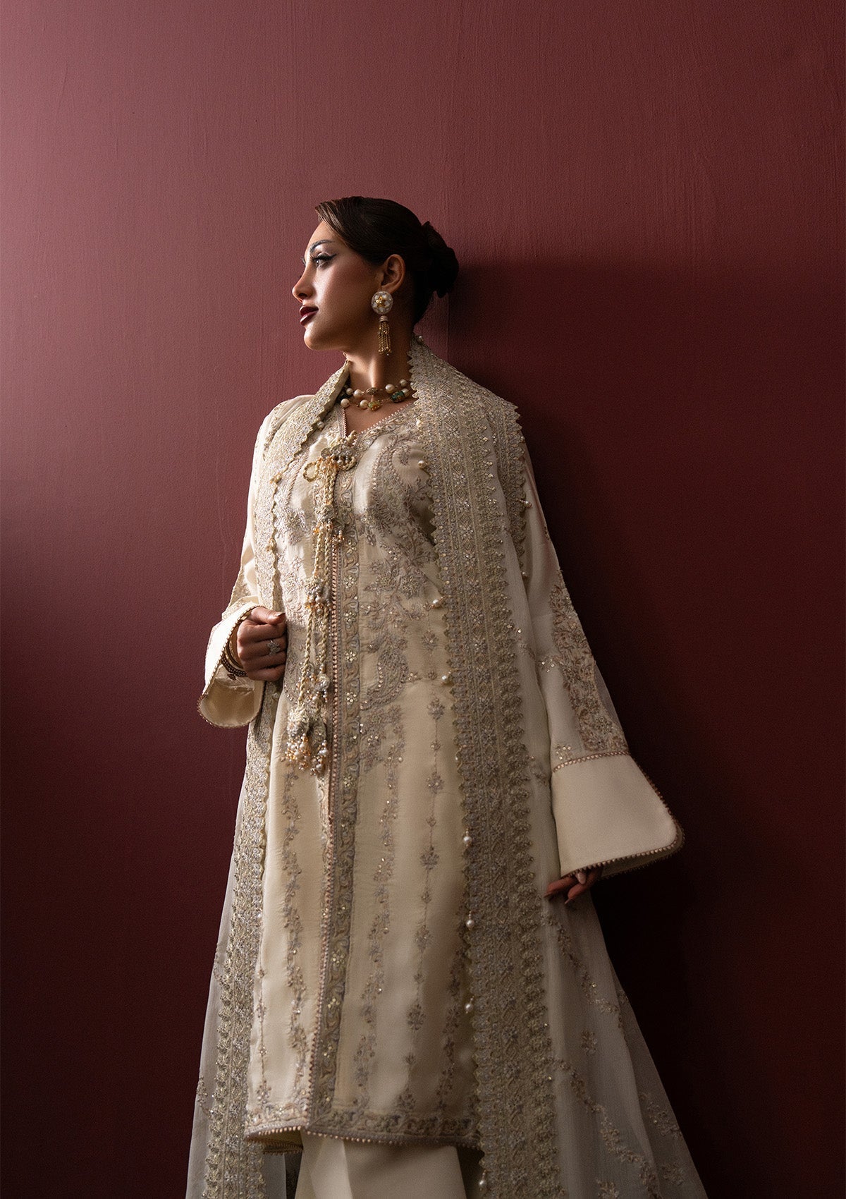 Aik Atelier | Lady Aik 25 | LOOK 01 by Aik Atelier - Designer Dress  - Type : Ladies Clothes - Available at Libayah - 100% Original 