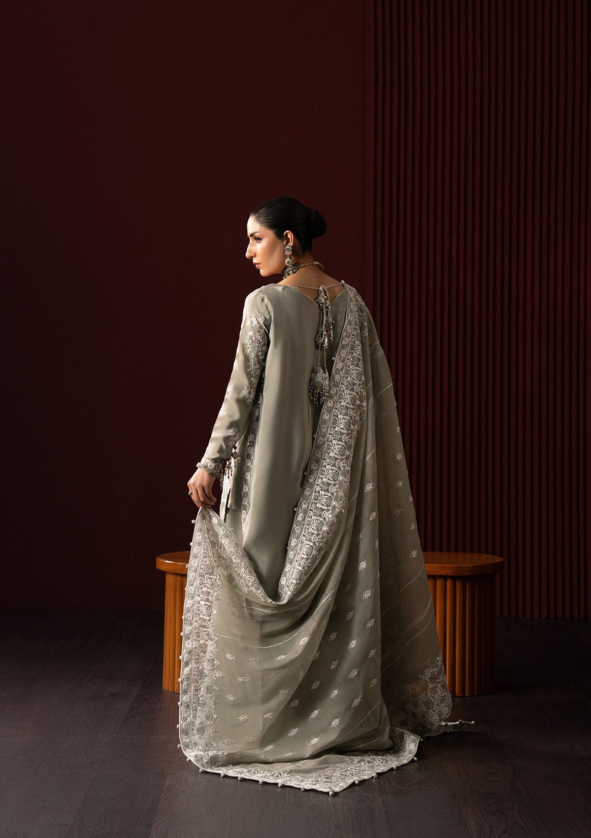 Aik Atelier | Lady Aik 25 | LOOK 06 by Aik Atelier - Designer Dress  - Type : Ladies Clothes - Available at Libayah - 100% Original 