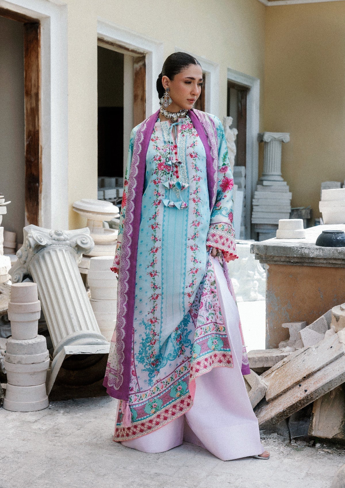 Aik Atelier | lady Aik 26 | Lady Aik - Look B2603 by Aik Atelier - Designer Dress  - Type : Ladies Clothes - Available at Libayah - 100% Original 