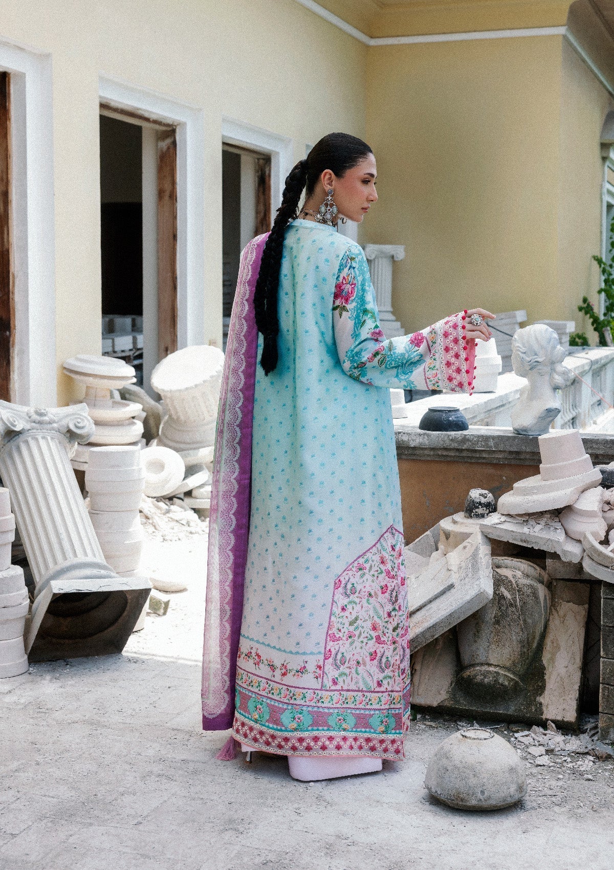 Aik Atelier | lady Aik 26 | Lady Aik - Look B2603 by Aik Atelier - Designer Dress  - Type : Ladies Clothes - Available at Libayah - 100% Original 