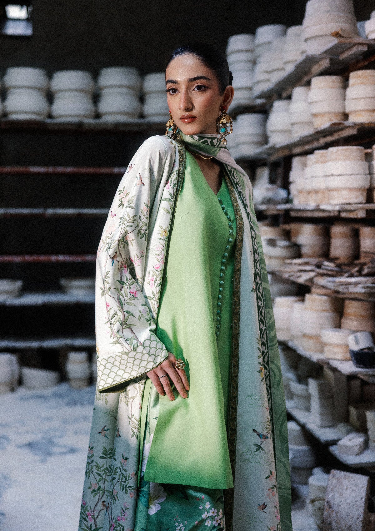 Aik Atelier | lady Aik 26 | Lady Aik - Look B2607 by Aik Atelier - Designer Dress  - Type : Ladies Clothes - Available at Libayah - 100% Original 