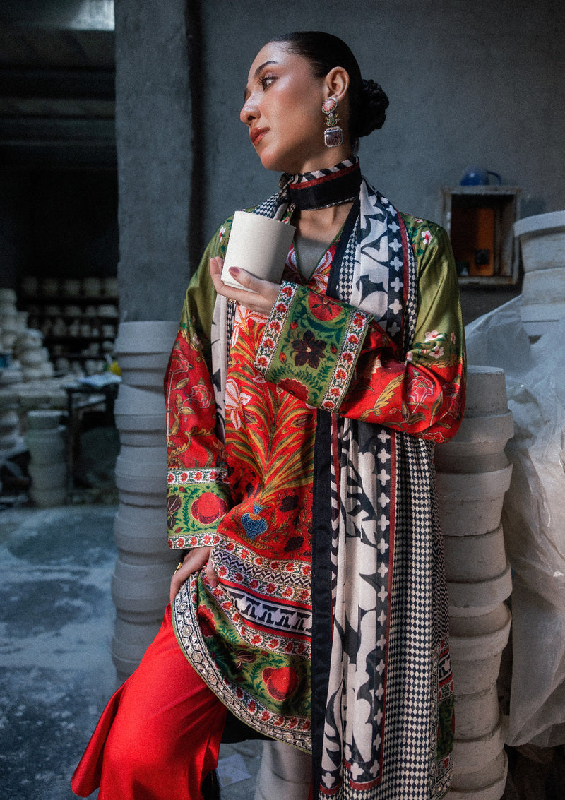 Aik Atelier | lady Aik 26 | Lady Aik - Look B2608 by Aik Atelier - Designer Dress  - Type : Ladies Clothes - Available at Libayah - 100% Original 