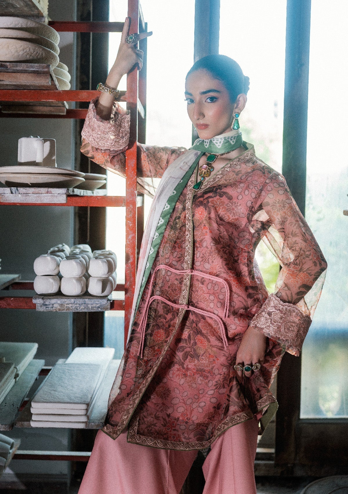 Aik Atelier | lady Aik 26 | Lady Aik - Look B2609 by Aik Atelier - Designer Dress  - Type : Ladies Clothes - Available at Libayah - 100% Original 