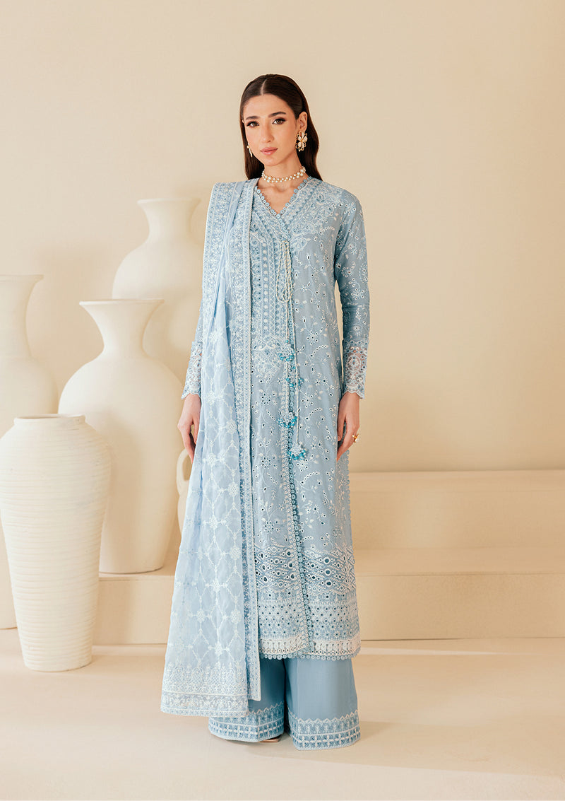 Aik Atelier | Lawn 26 | Look B2601B by Aik Atelier - Designer Dress  - Type : Ladies Clothes - Available at Libayah - 100% Original 
