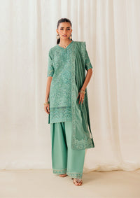 Aik Atelier | Lawn 26 | Look B2603A by Aik Atelier - Designer Dress  - Type : Ladies Clothes - Available at Libayah - 100% Original 