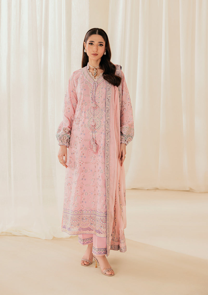 Aik Atelier | Lawn 26 | Look B2603B by Aik Atelier - Designer Dress  - Type : Ladies Clothes - Available at Libayah - 100% Original 