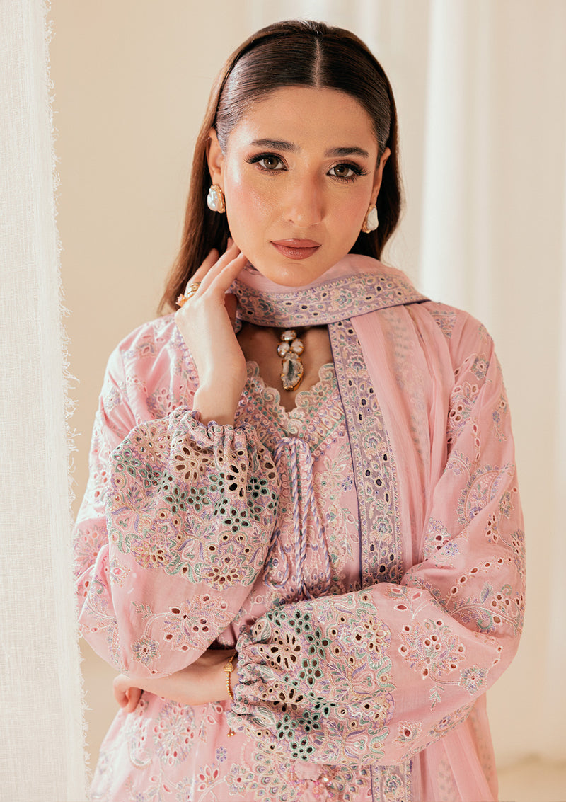 Aik Atelier | Lawn 26 | Look B2603B by Aik Atelier - Designer Dress  - Type : Ladies Clothes - Available at Libayah - 100% Original 