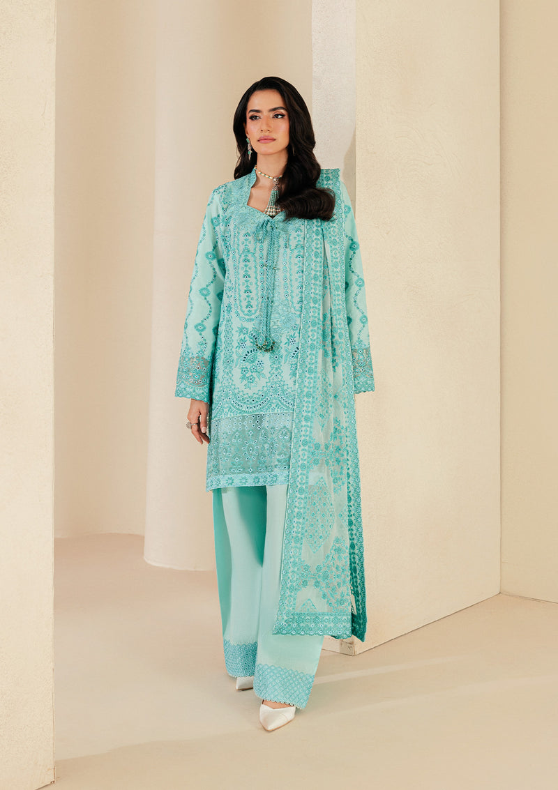 Aik Atelier | Lawn 26 | Look B2605A by Aik Atelier - Designer Dress  - Type : Ladies Clothes - Available at Libayah - 100% Original 