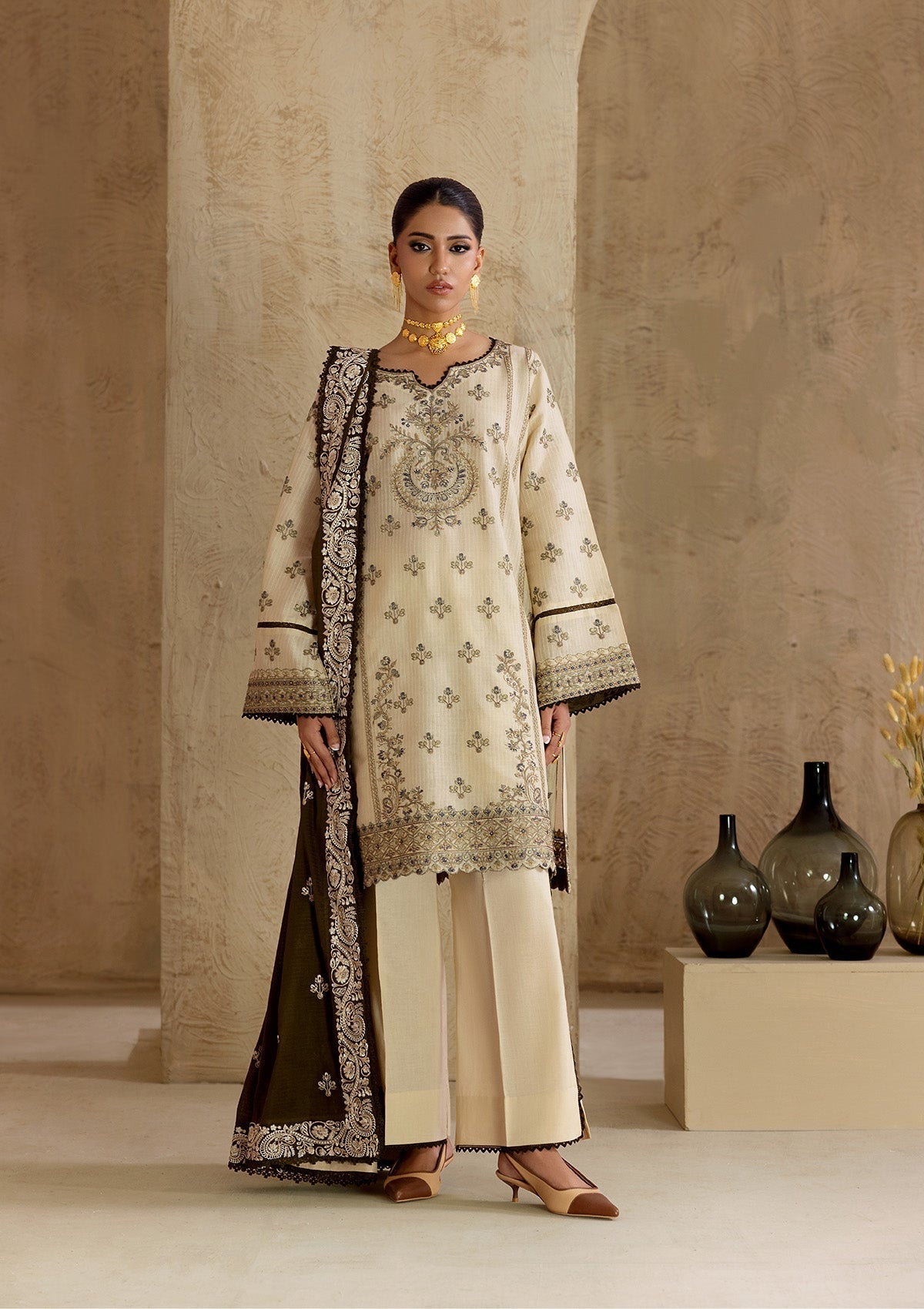 Aik Atelier | RTW 25 | LOOK 02 by Aik Atelier - Designer Dress - Type: Ladies Clothes - Available at Libayah - 100% Original