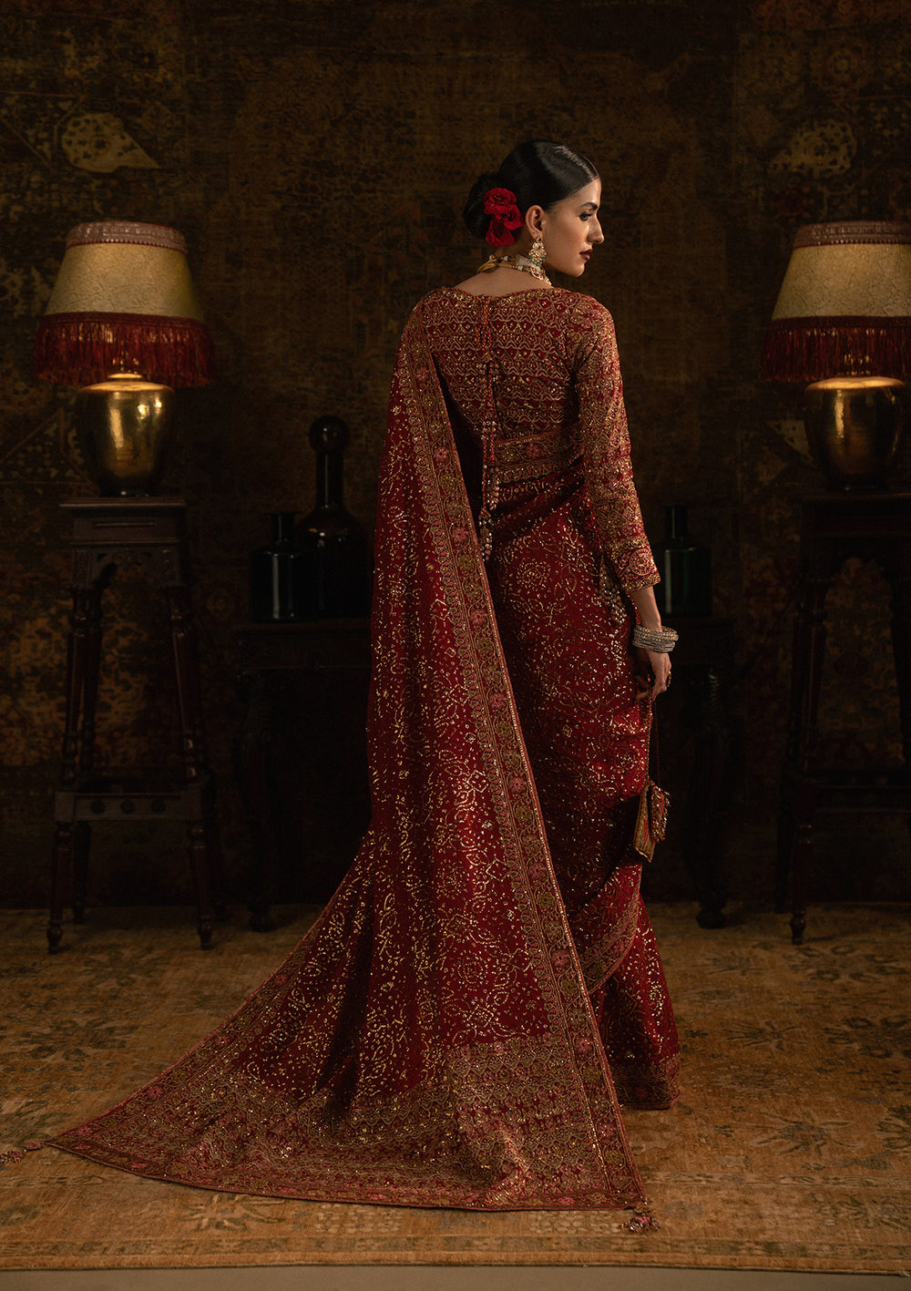 Aik Atelier | Sari Edit 25 | LOOK 01 by Aik Atelier - Designer Dress  - Type : Ladies Clothes - Available at Libayah - 100% Original 