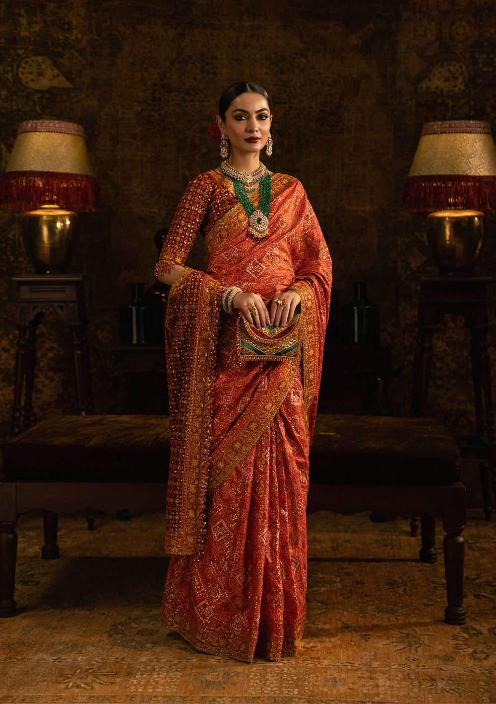 Aik Atelier | Sari Edit 25 | LOOK 02 by Aik Atelier - Designer Dress  - Type : Ladies Clothes - Available at Libayah - 100% Original 
