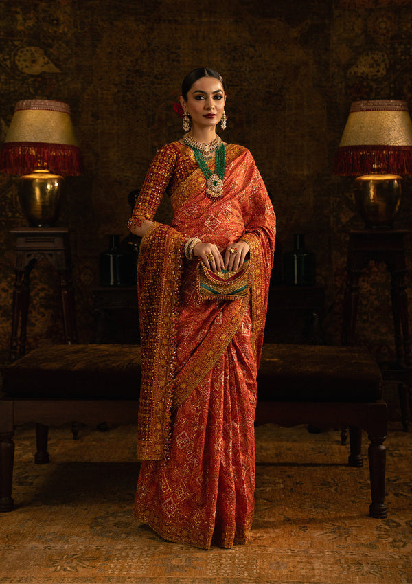 Aik Atelier | Sari Edit 25 | LOOK 02 by Aik Atelier - Designer Dress  - Type : Ladies Clothes - Available at Libayah - 100% Original 