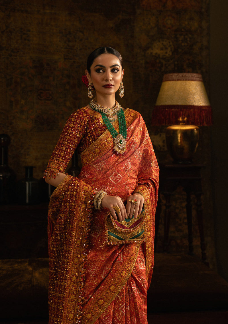 Aik Atelier | Sari Edit 25 | LOOK 02 by Aik Atelier - Designer Dress  - Type : Ladies Clothes - Available at Libayah - 100% Original 