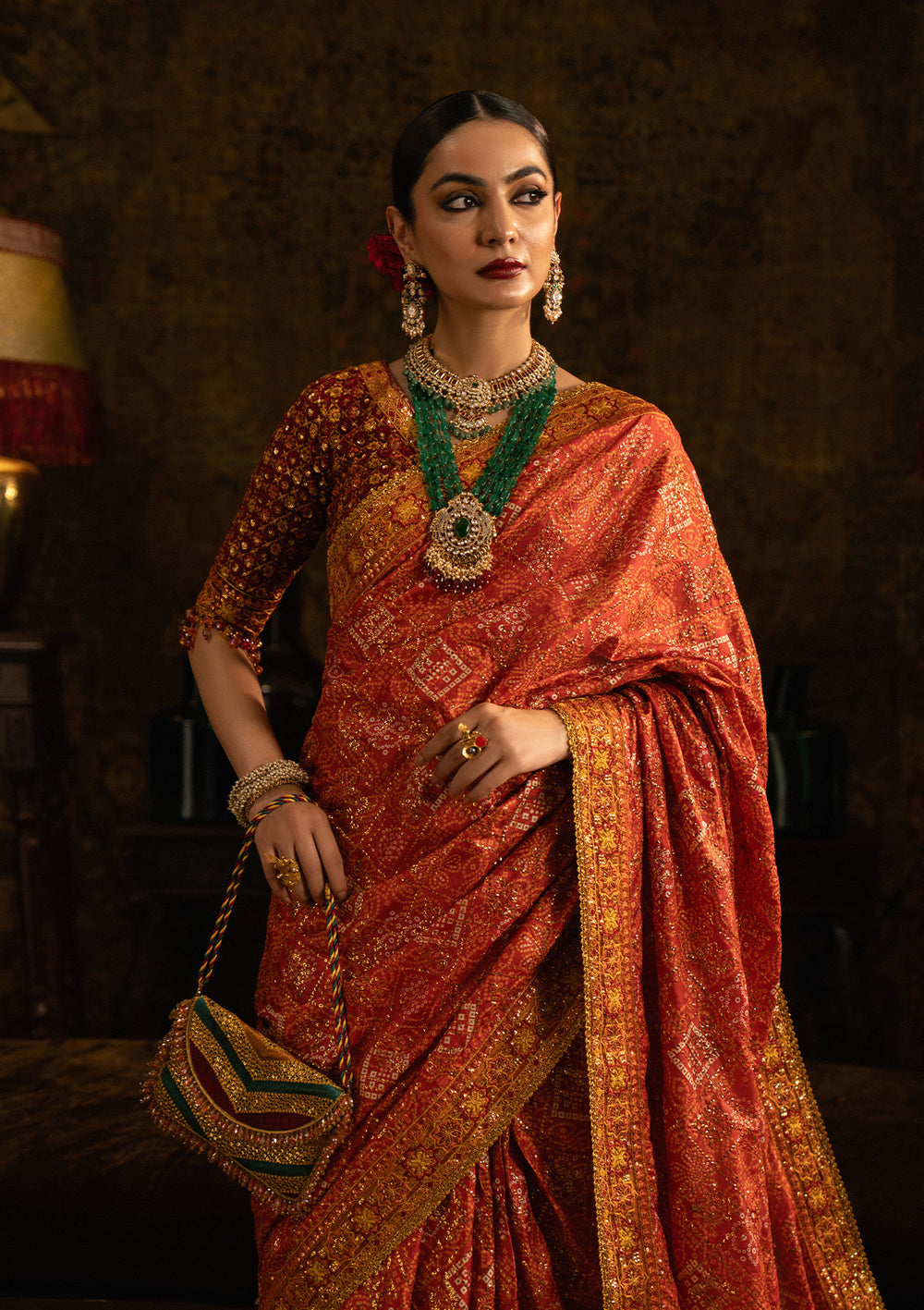 Aik Atelier | Sari Edit 25 | LOOK 02 by Aik Atelier - Designer Dress  - Type : Ladies Clothes - Available at Libayah - 100% Original 