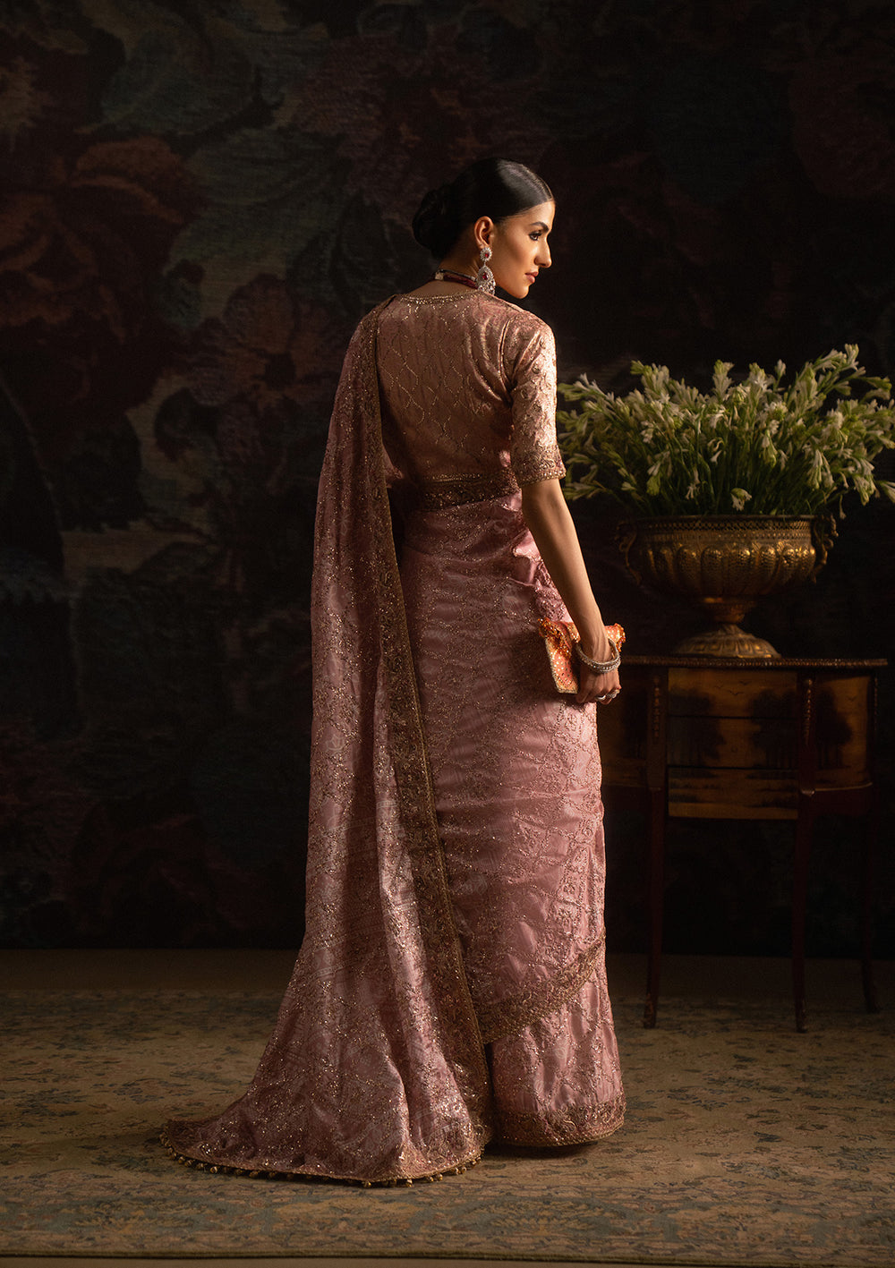 Aik Atelier | Sari Edit 25 | LOOK 06 by Aik Atelier - Designer Dress  - Type : Ladies Clothes - Available at Libayah - 100% Original 