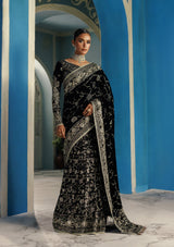 LOOK 04 – authentic Pakistani formal dress from the Aik Atelier Udaipur Velvet 25 collection for women in the UK.