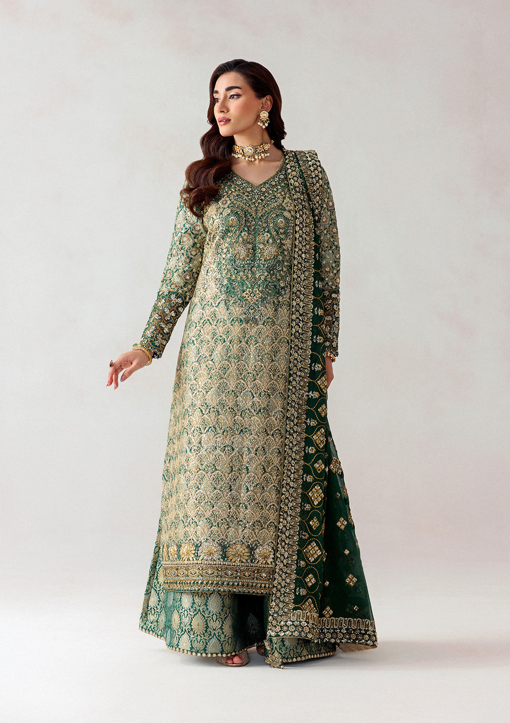 Aik Atelier | Formals 25 |01 by Aik Atelier - Designer Dress  - Type : Ladies Clothes - Available at Libayah - 100% Original 