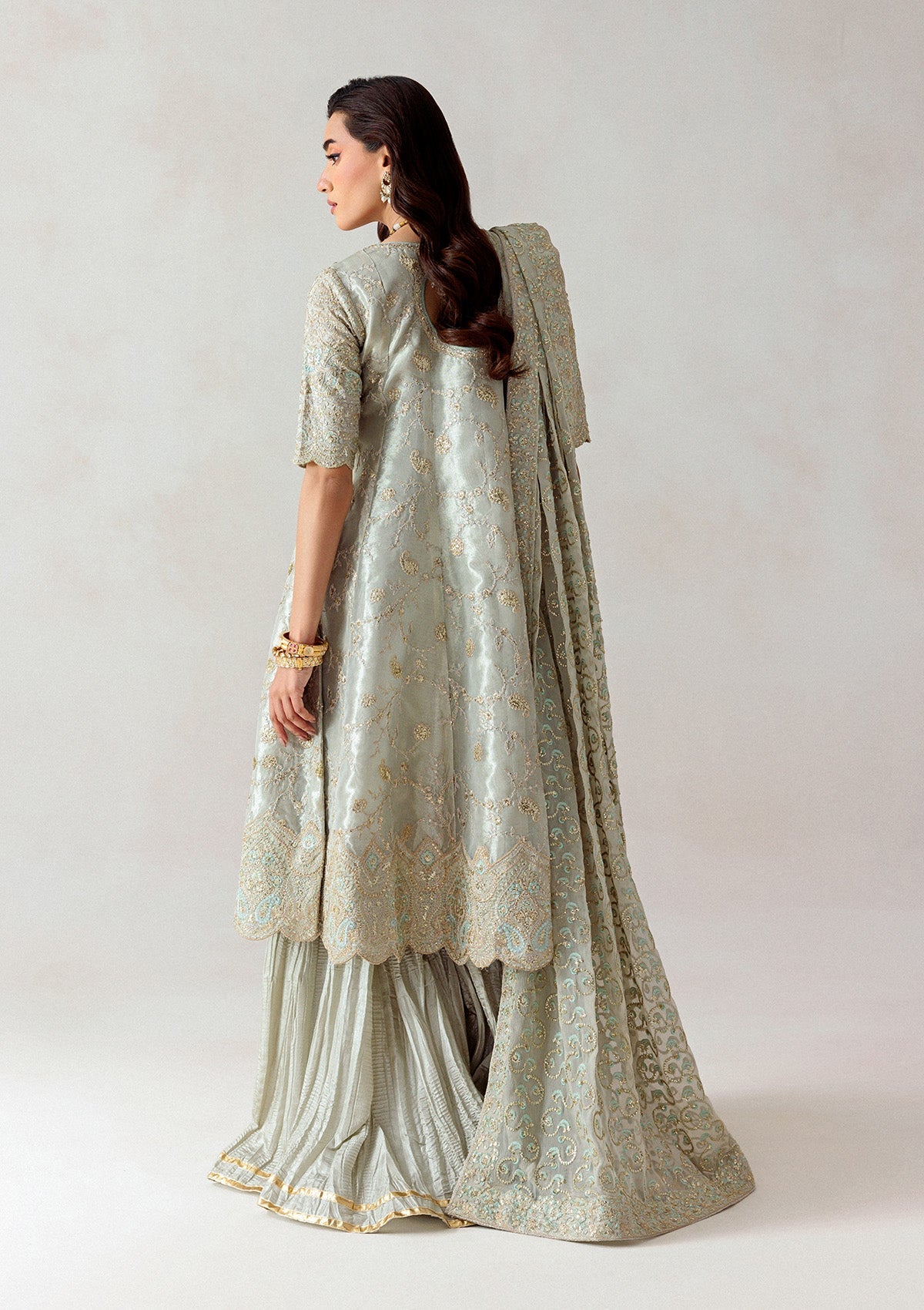 Aik Atelier | Formals 25 | 03 by Aik Atelier - Designer Dress  - Type : Ladies Clothes - Available at Libayah - 100% Original 