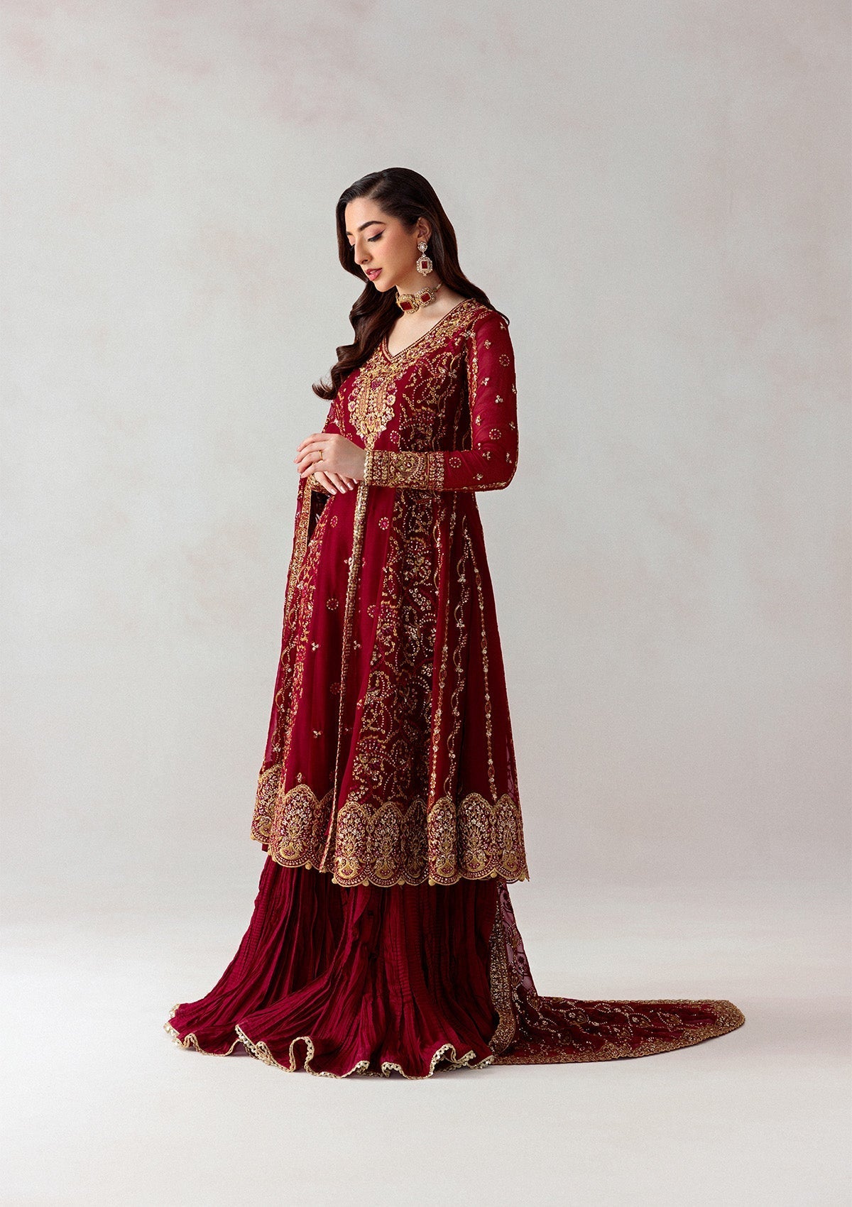 Aik Atelier | Formals 25 | 06 by Aik Atelier - Designer Dress  - Type : Ladies Clothes - Available at Libayah - 100% Original 