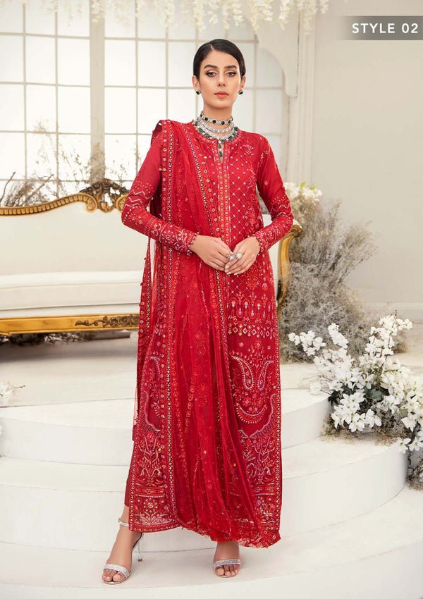 Aik Atelier | Wedding Festive 23 | WF-LOOK 01 by Aik Atelier - Designer Dress - Type: Ladies Clothes - Available at Libayah - 100% Original