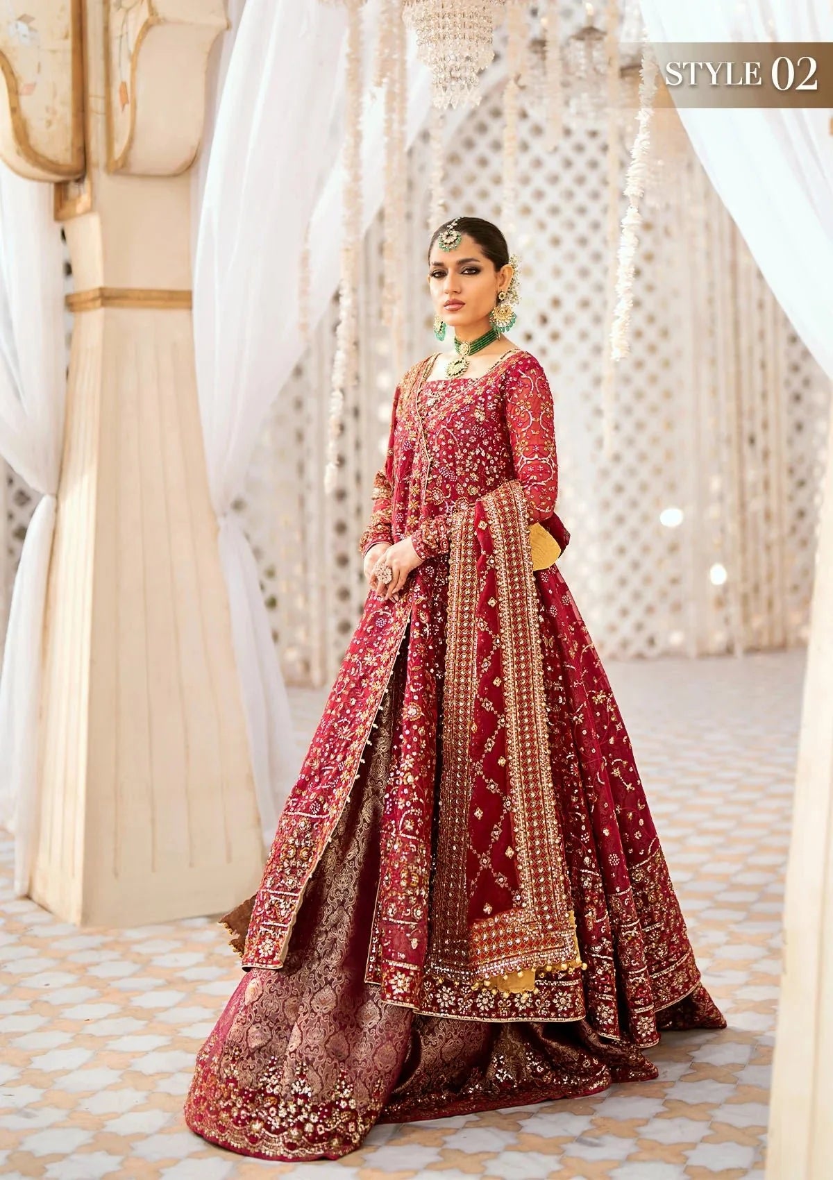 Aik Atelier | Wedding Festive 24 | 01 by Aik Atelier - Designer Dress - Type: Ladies Clothes - Available at Libayah - 100% Original