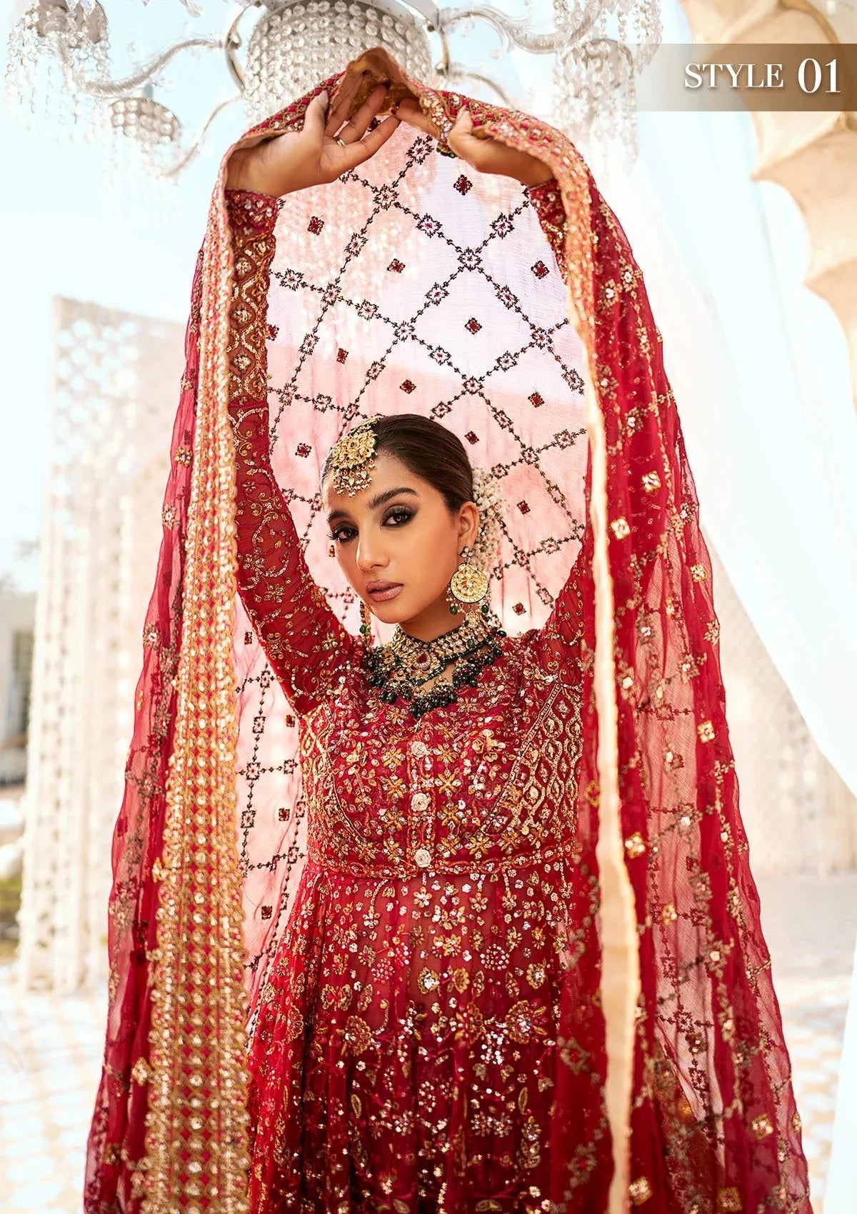 Aik Atelier | Wedding Festive 24 | 01 by Aik Atelier - Designer Dress - Type: Ladies Clothes - Available at Libayah - 100% Original