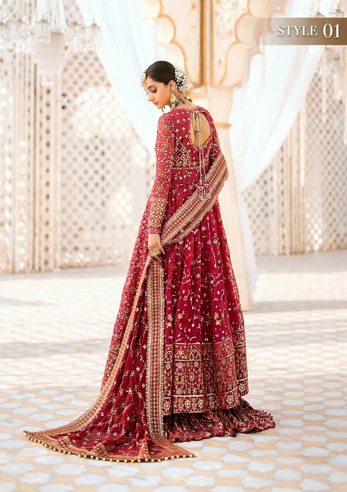 Aik Atelier | Wedding Festive 24 | 01 by Aik Atelier - Designer Dress - Type: Ladies Clothes - Available at Libayah - 100% Original