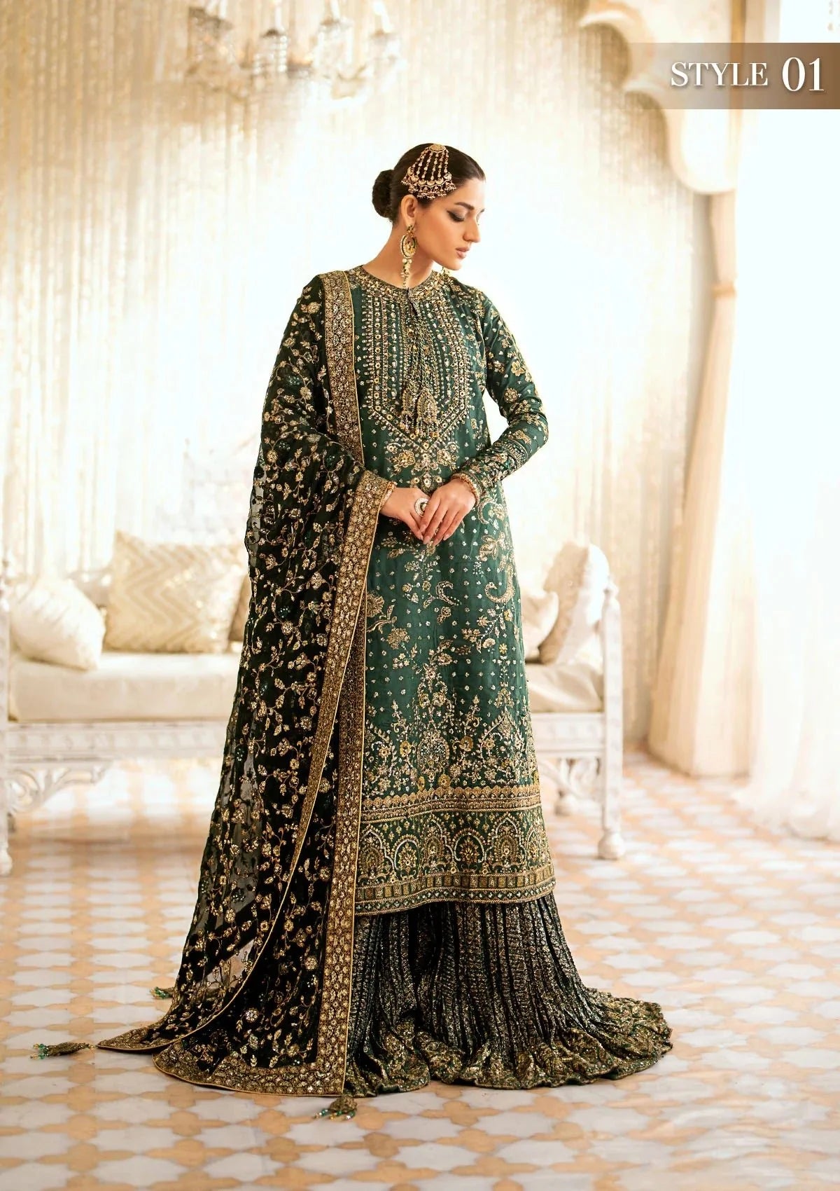 Aik Atelier | Wedding Festive 24 | 07 by Aik Atelier - Designer Dress - Type: Ladies Clothes - Available at Libayah - 100% Original