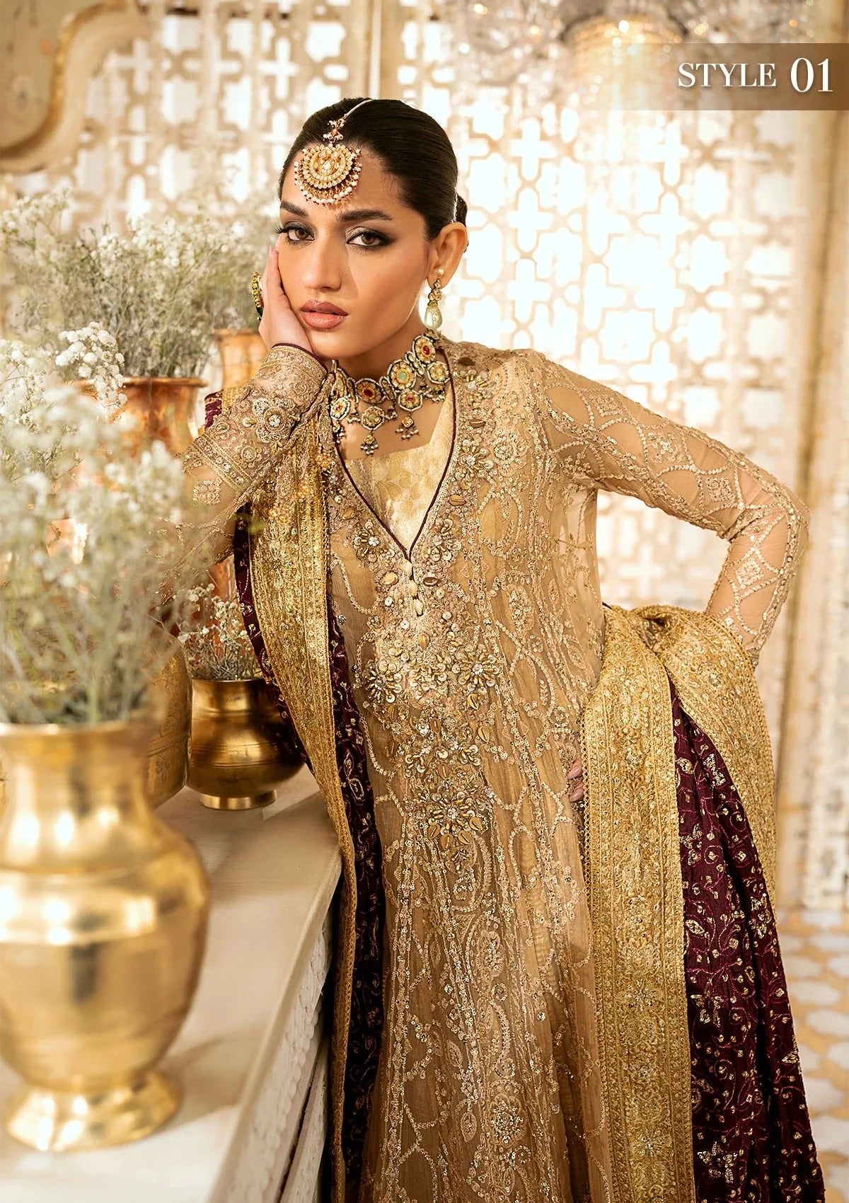 Aik Atelier | Wedding Festive 24 | 08 by Aik Atelier - Designer Dress - Type: Ladies Clothes - Available at Libayah - 100% Original