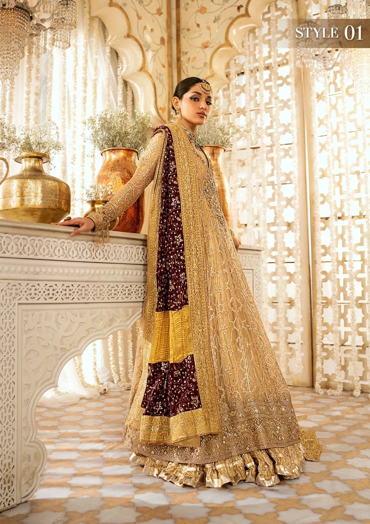 Aik Atelier | Wedding Festive 24 | 08 by Aik Atelier - Designer Dress - Type: Ladies Clothes - Available at Libayah - 100% Original