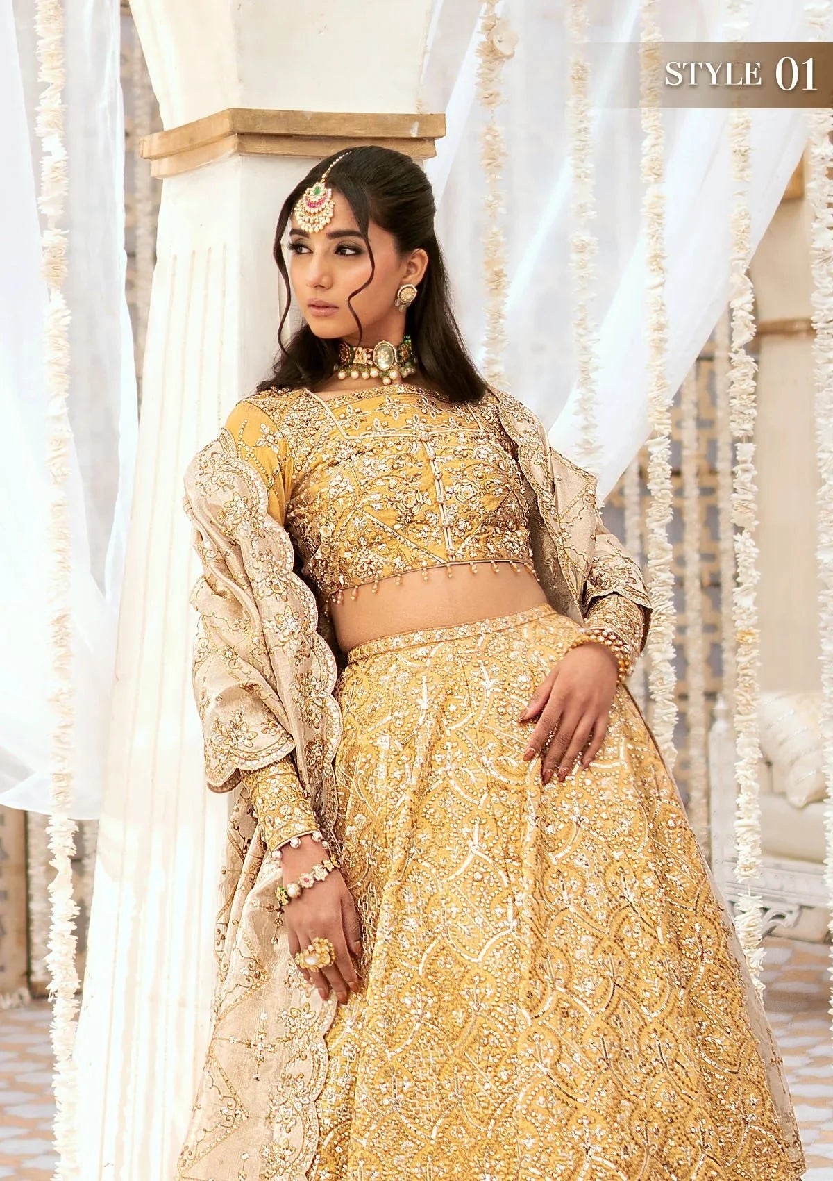 Aik Atelier | Wedding Festive 24 | 09 by Aik Atelier - Designer Dress - Type: Ladies Clothes - Available at Libayah - 100% Original