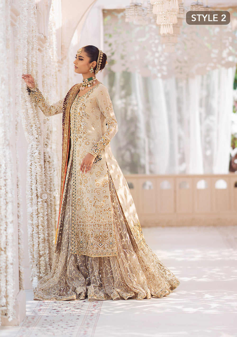 Buy Aik Atelier | Wedding Festive 24 | LOOK 01 - Designer Dress - Type: Designer Dress - Available at Libayah