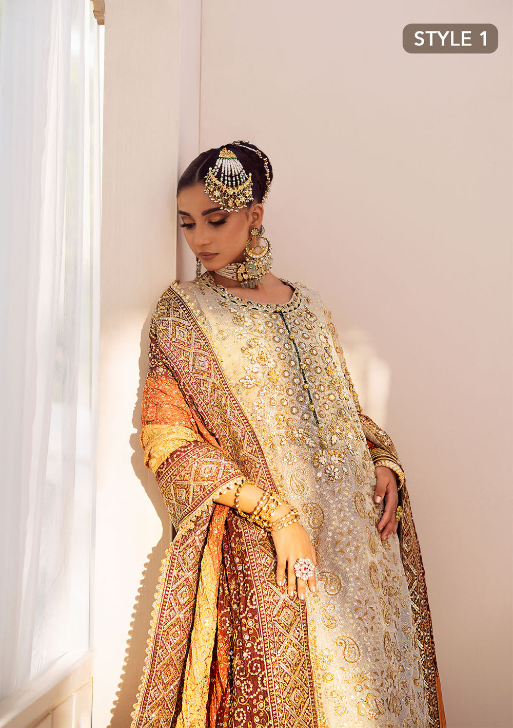 Buy Aik Atelier | Wedding Festive 24 | LOOK 01 - Designer Dress - Type: Designer Dress - Available at Libayah