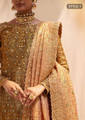 Buy Aik Atelier | Wedding Festive 24 | LOOK 02 - Designer Dress - Type: Bridal Shawl - Available at Libayah