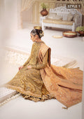Buy Aik Atelier | Wedding Festive 24 | LOOK 02 - Designer Dress - Type: Bridal Shawl - Available at Libayah