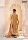 Buy Aik Atelier | Wedding Festive 24 | LOOK 02 - Designer Dress - Type: Bridal Shawl - Available at Libayah