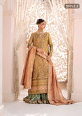Buy Aik Atelier | Wedding Festive 24 | LOOK 02 - Designer Dress - Type: Bridal Shawl - Available at Libayah