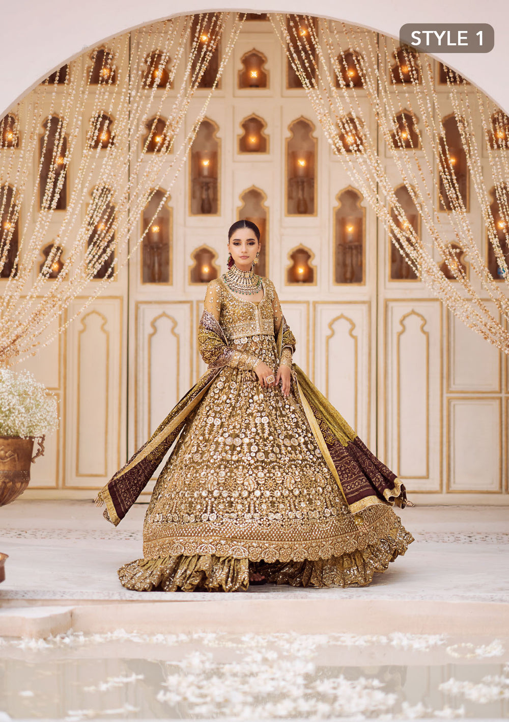 Buy Aik Atelier | Wedding Festive 24 | LOOK 04 - Designer Dress - Type: Designer Dress - Available at Libayah