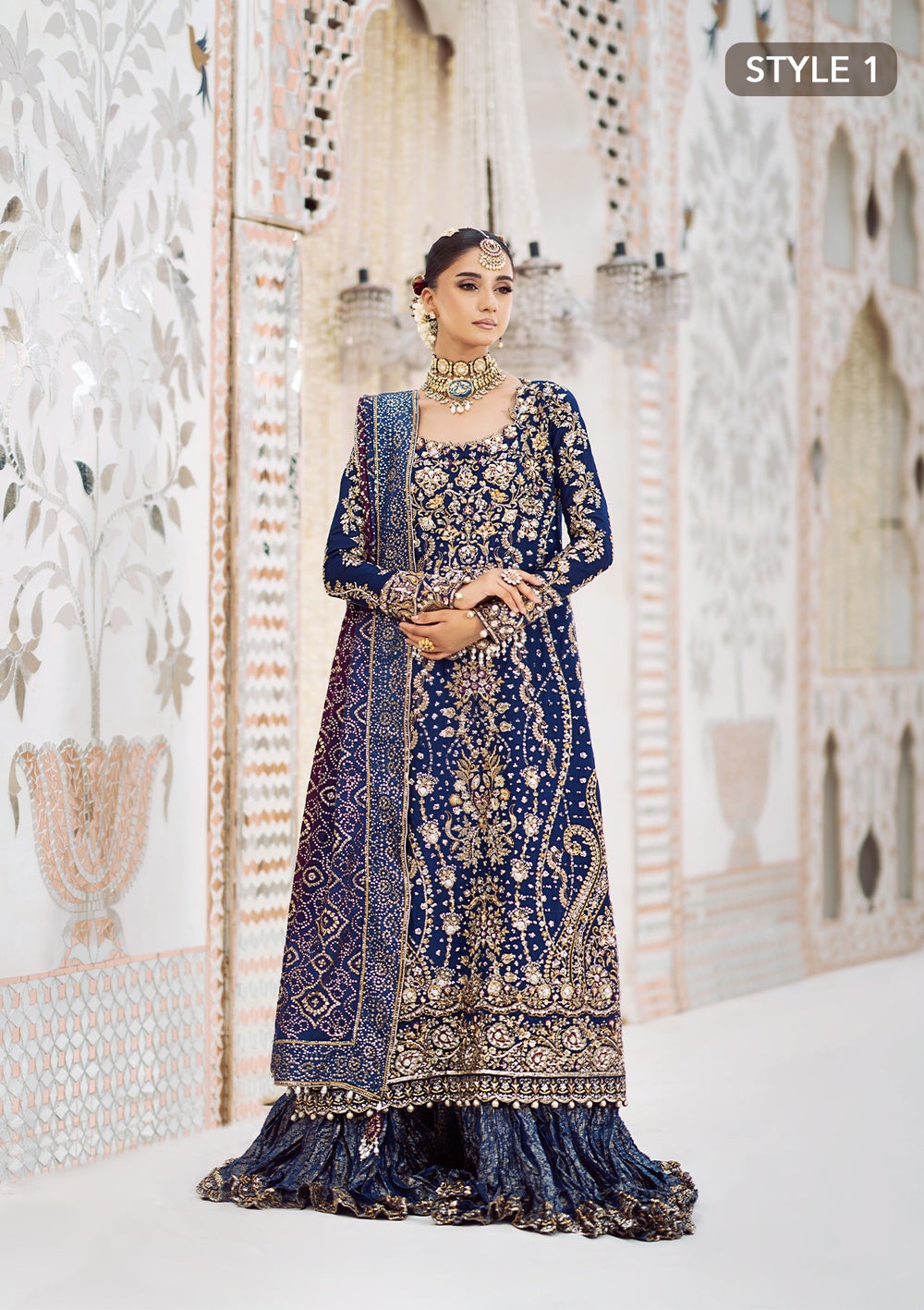 Buy Aik Atelier | Wedding Festive 24 | LOOK 05 - Designer Dress - Type: Designer Dress - Available at Libayah