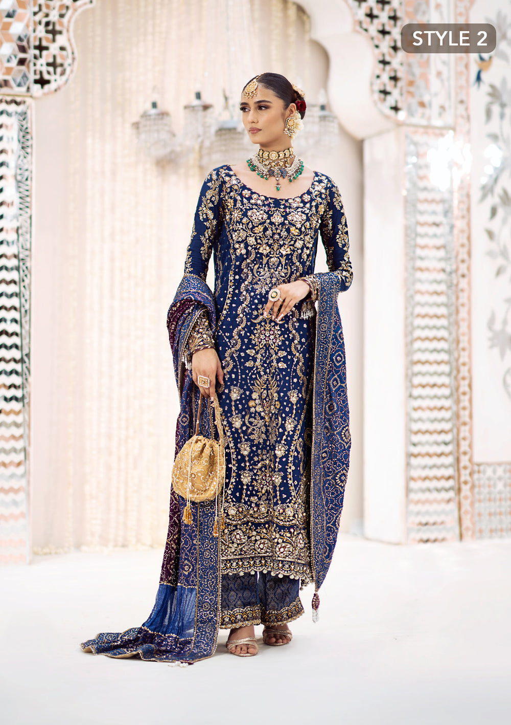 Buy Aik Atelier | Wedding Festive 24 | LOOK 05 - Designer Dress - Type: Designer Dress - Available at Libayah