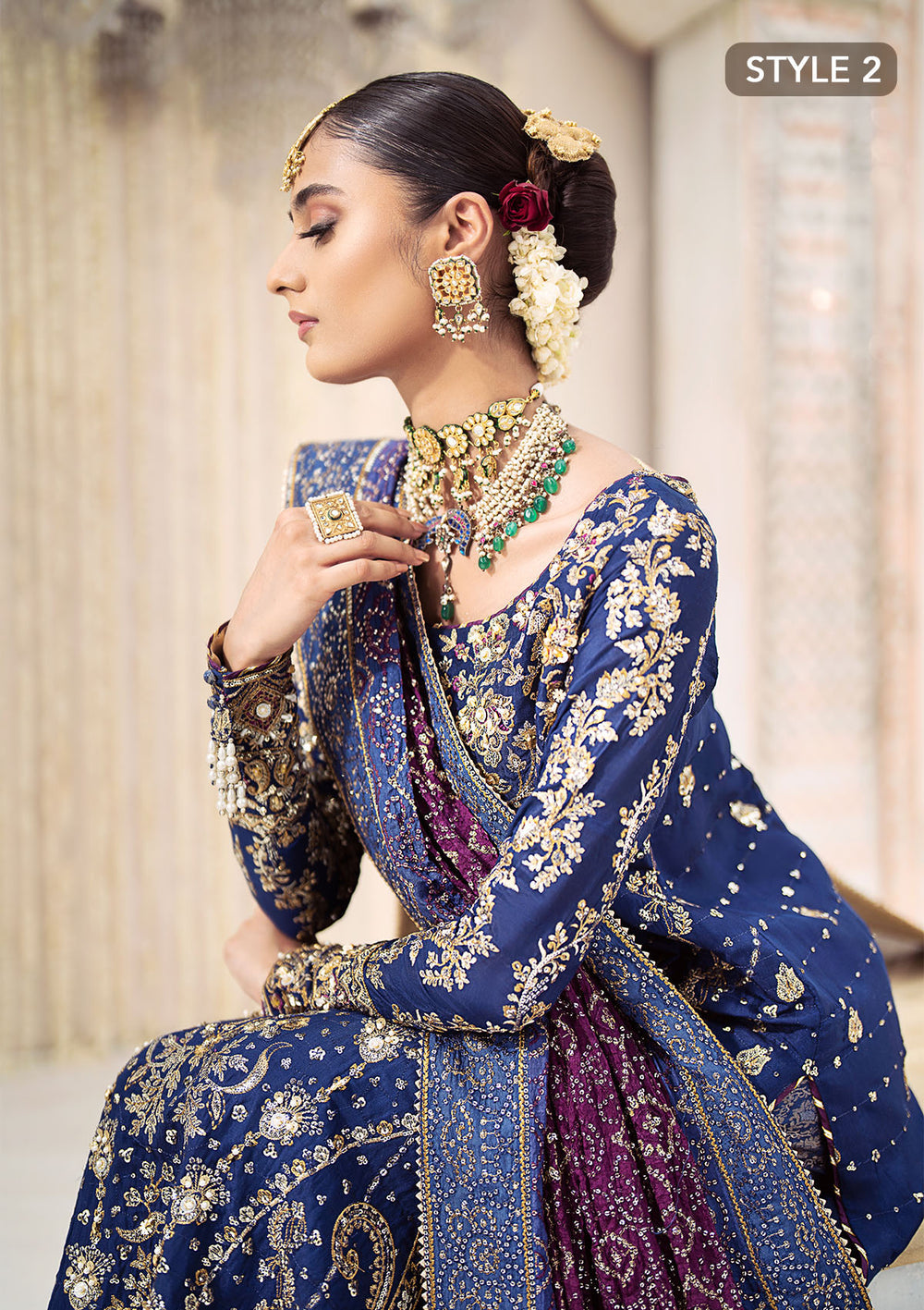 Buy Aik Atelier | Wedding Festive 24 | LOOK 05 - Designer Dress - Type: Designer Dress - Available at Libayah