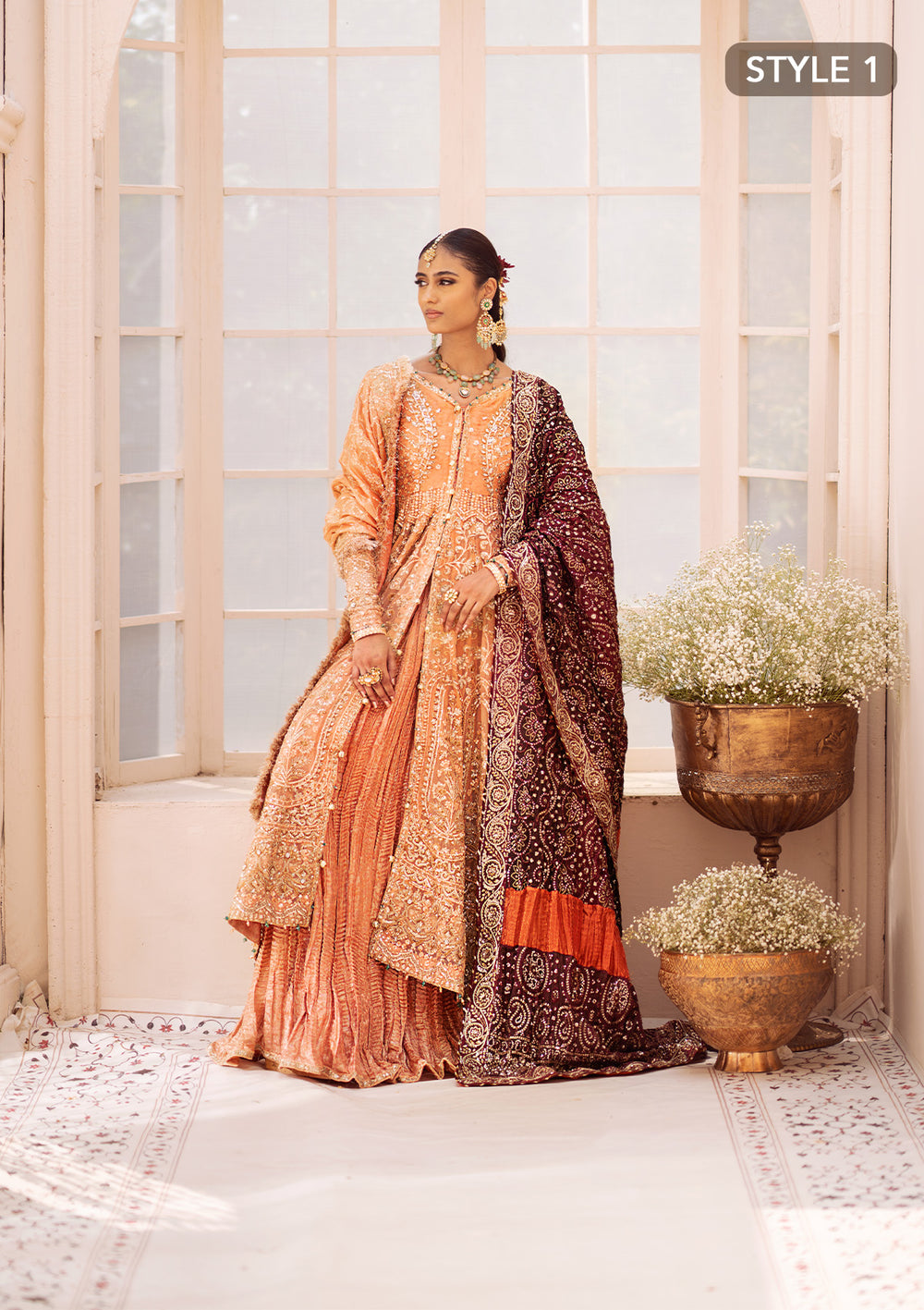 Buy Aik Atelier | Wedding Festive 24 | LOOK 06 - Designer Dress - Type: Designer Dress - Available at Libayah