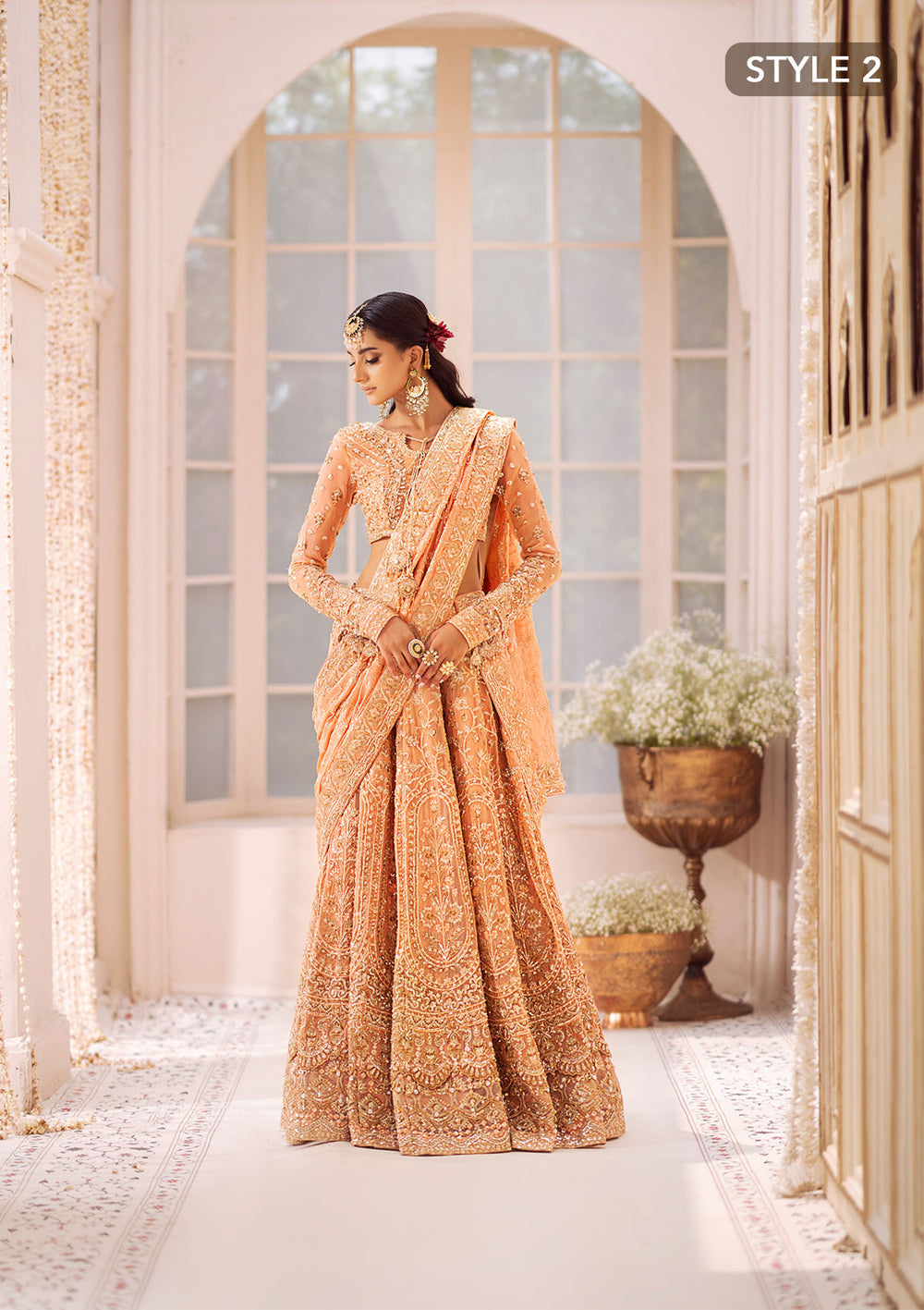 Buy Aik Atelier | Wedding Festive 24 | LOOK 06 - Designer Dress - Type: Designer Dress - Available at Libayah