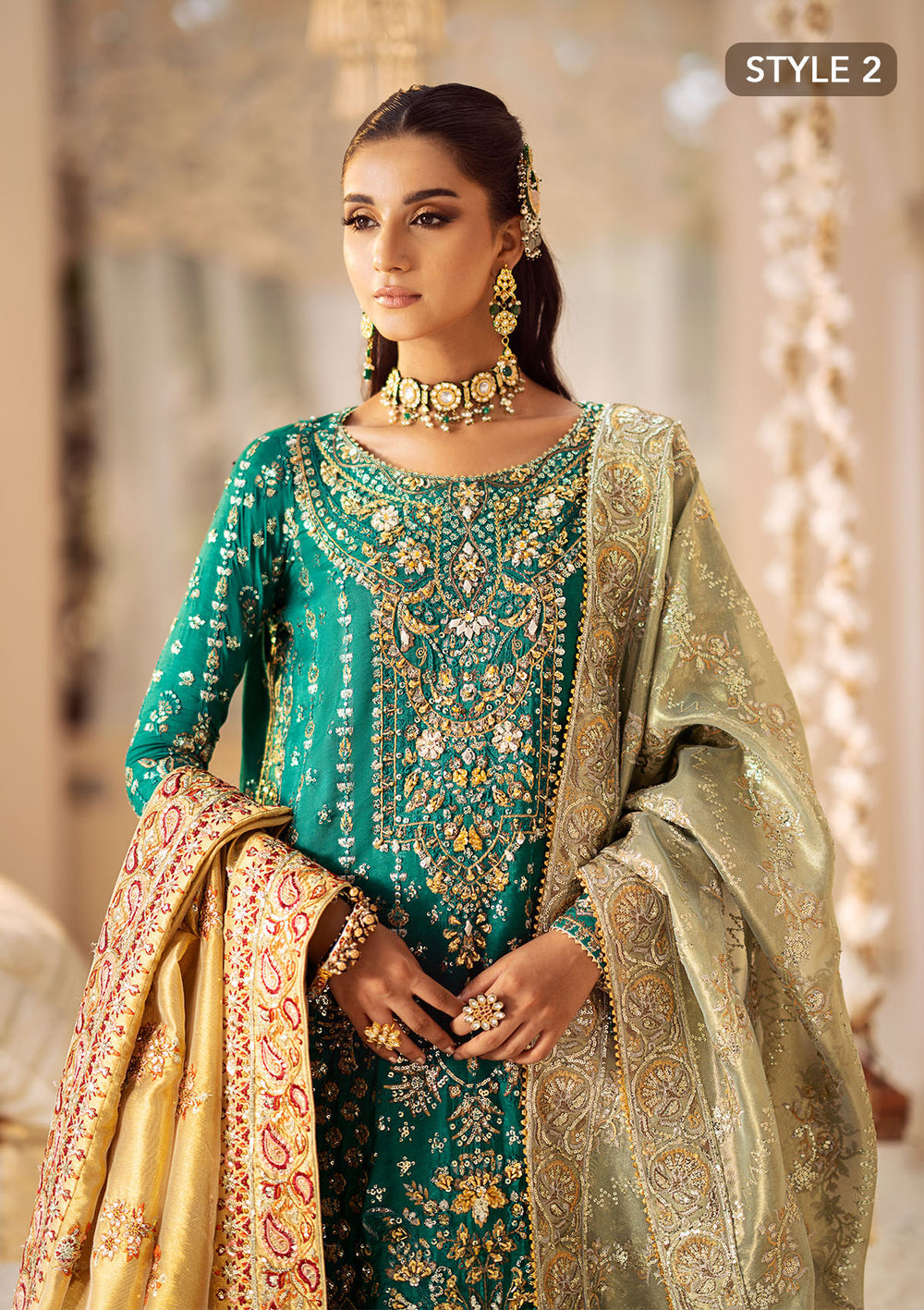 Buy Aik Atelier | Wedding Festive 24 | LOOK 09 - Designer Dress - Type: Designer Dress - Available at Libayah