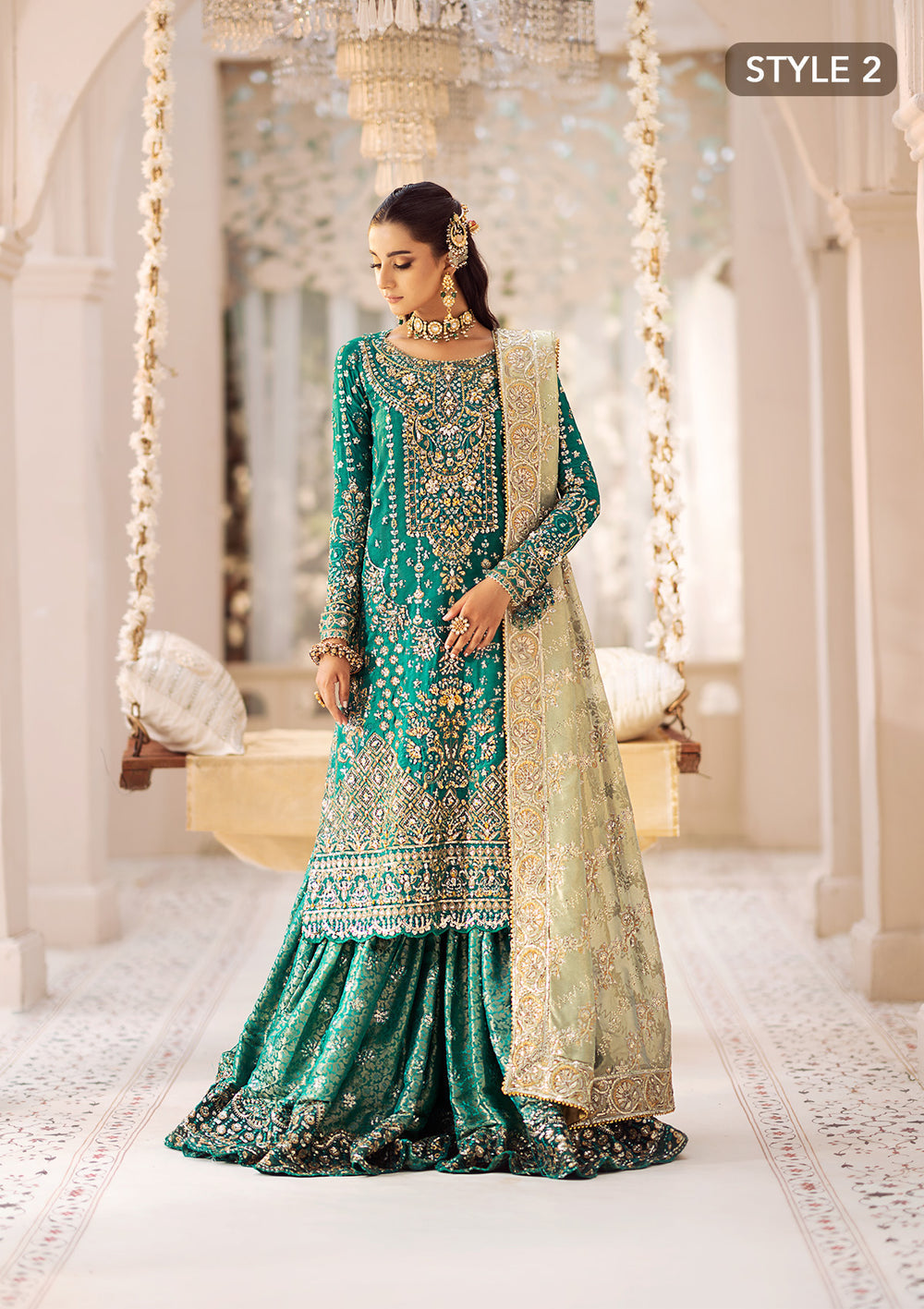 Buy Aik Atelier | Wedding Festive 24 | LOOK 09 - Designer Dress - Type: Designer Dress - Available at Libayah