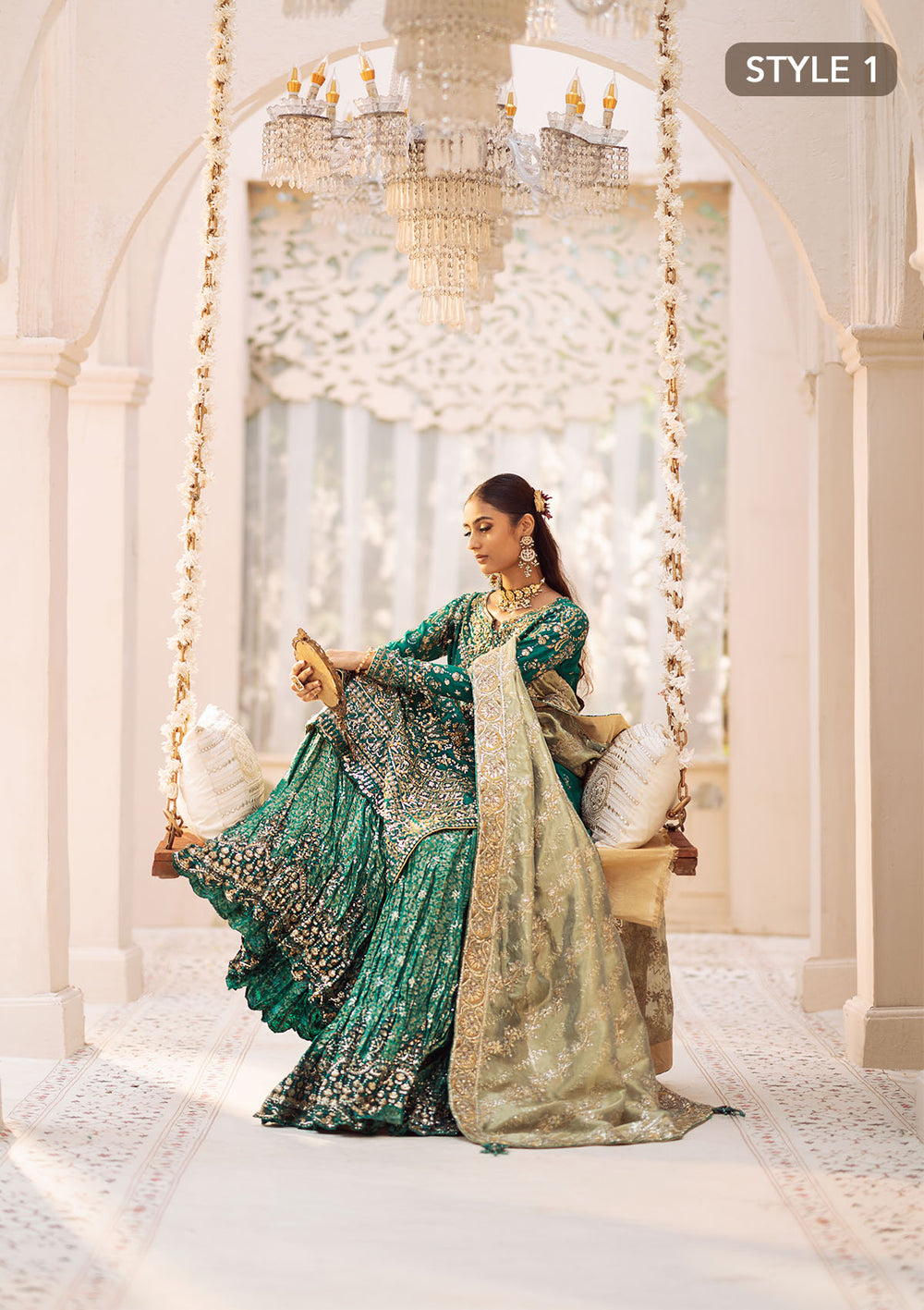 Buy Aik Atelier | Wedding Festive 24 | LOOK 09 - Designer Dress - Type: Designer Dress - Available at Libayah