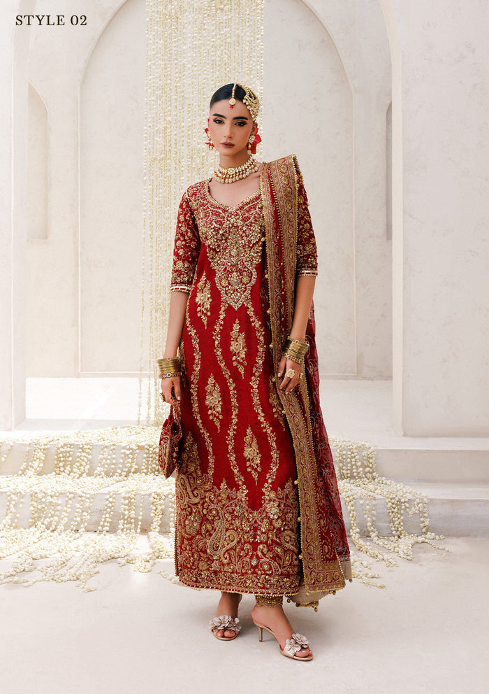 Aik Atelier | Wedding Festive 25 | WEDDING FESTIVE '25 VOL. 2 - LOOK 01 by Aik Atelier - Designer Dress  - Type : Ladies Clothes - Available at Libayah - 100% Original 